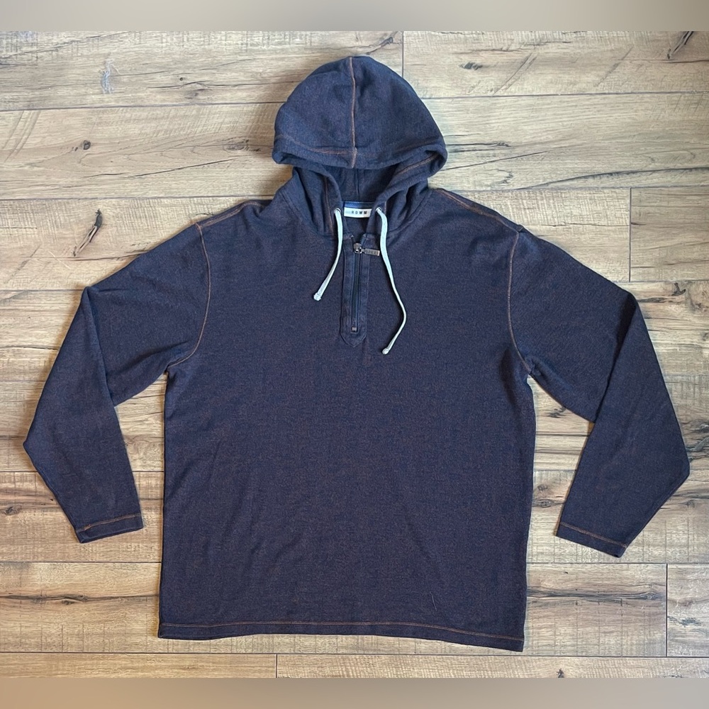 ROWM 1/4 Zip Hoodie Sweatshirt